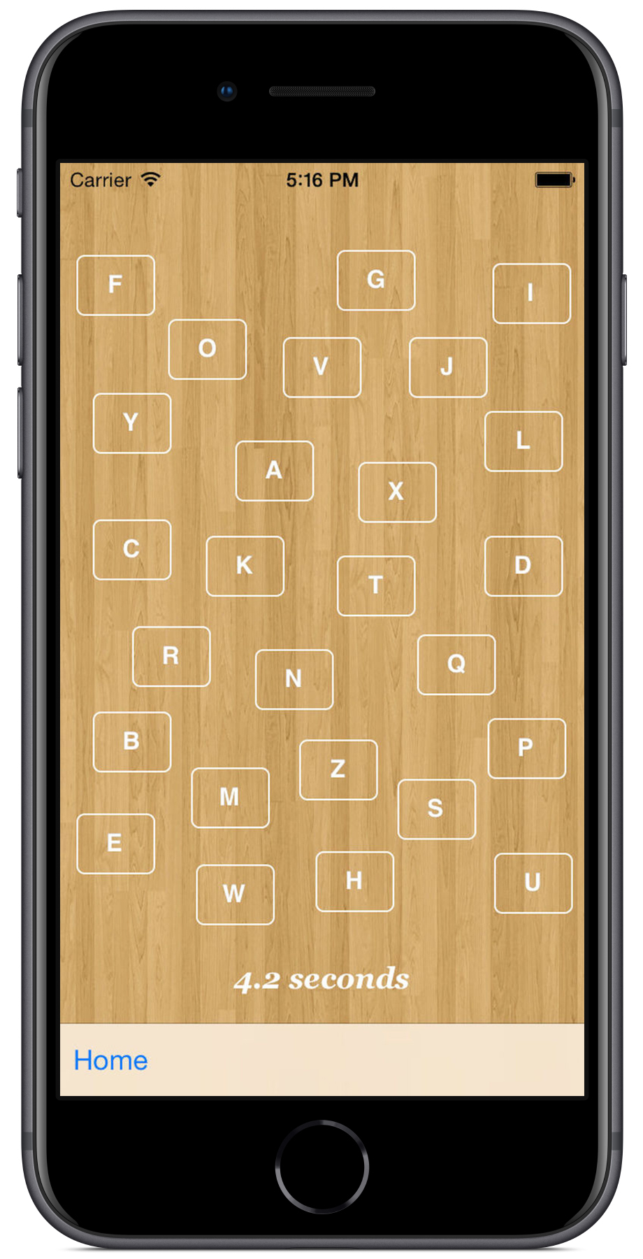 Alphabet Race